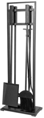 Belfry Heating Philip 5 Piece Steel Fireplace Tool Set Belfry Heating  - Size: 1cm H X 150cm W X 100cm D Belfry Heating Philip 5 Piece Steel Fireplace Tool Set Belfry Heating  - Size: 1cm H X 150cm W X 100cm D