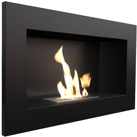 Kratki Golf Recessed Wall Mounted Bio Ethanol Fire Kratki  - Size: 46cm H x 93cm W x 19cm D Kratki Golf Recessed Wall Mounted Bio Ethanol Fire Kratki  - Size: 46cm H x 93cm W x 19cm D