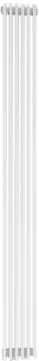 Belfry Heating Carissa Vertical Designer Radiator Belfry Heating Size: 1800mm H x 256mm W x 75mm D  - Size: 1500mm H x 256mm W x 75mm D