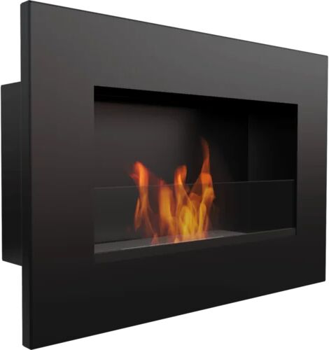 Kratki Golf Recessed Wall Mounted Bio Ethanol Fire Kratki  - Size: 40cm H x 90cm W x 14.2cm D Kratki Golf Recessed Wall Mounted Bio Ethanol Fire Kratki  - Size: 40cm H x 90cm W x 14.2cm D