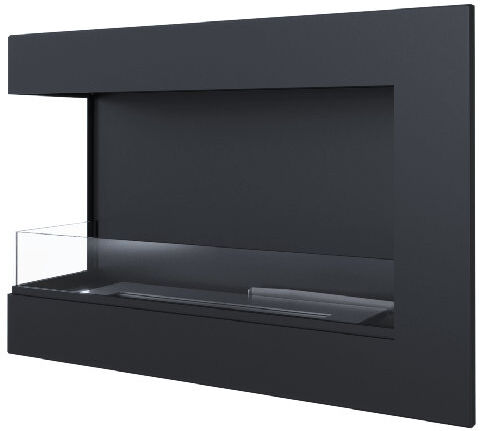 Kratki Delta Dorsey Recessed Wall Mounted Bio Ethanol Fire Kratki Size: 52cm H x 72.5cm W x 32cm D  - Size: 92cm H X 20cm W X 43cm D Kratki Delta Dorsey Recessed Wall Mounted Bio Ethanol Fire Kratki Size: 52cm H x 72.5cm W x 32cm D  - Size: 92cm H X 20cm W X 43cm D