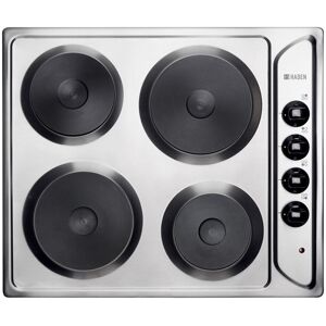 HADEN Solid Plate Electric Hob Stainless Steel 7cm H X 56cm W X 46cm D HADEN Solid Plate Electric Hob Stainless Steel 7cm H X 56cm W X 46cm D