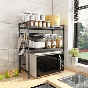 17 Stories Namus Steel Baker's Rack with Microwave Compatibility
