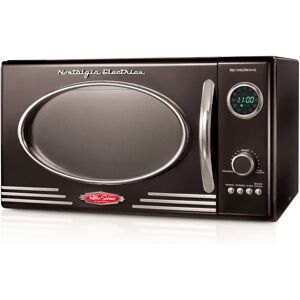 Nostalgia 25 L 900W Countertop Microwave black 27.31 H x 49.0 W x 41.91 D cm