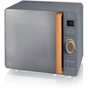 Swan 20 L 800W Countertop Microwave gray 25.7 H x 45.1 W x 34.2 D cm