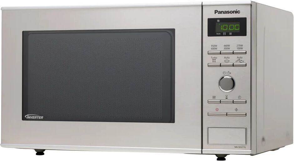 Panasonic Solo Microwave - Stainless Steel gray 27.9 H x 48.8 W x 39.5 D cm