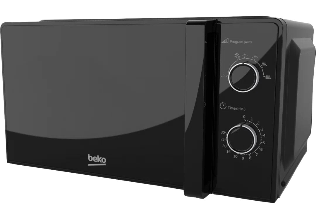 Beko Solo Retro Microwave 20 Litres black 26.0 H x 45.0 W x 33.0 D cm