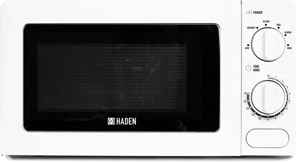 HADEN Chester 17L 700W Countertop Microwave white 26.5 H x 46.5 W x 36.5 D cm