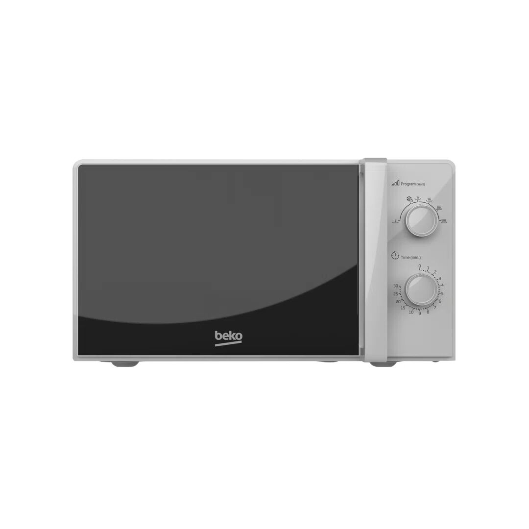 Beko Solo Retro Microwave 20 Litres gray 26.0 H x 45.0 W x 33.0 D cm