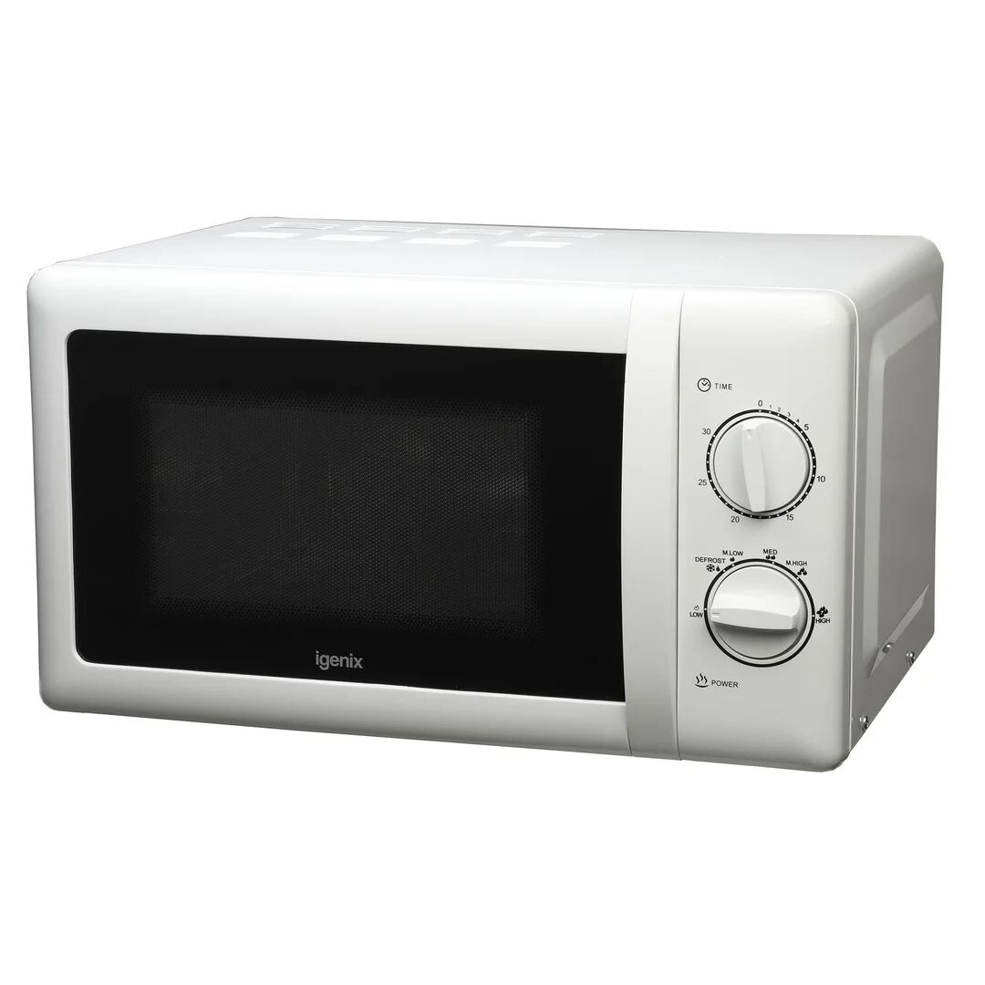 Igenix 20 Litre 700W Manual Microwave 34.0 H x 445.0 W x 25.0 D cm