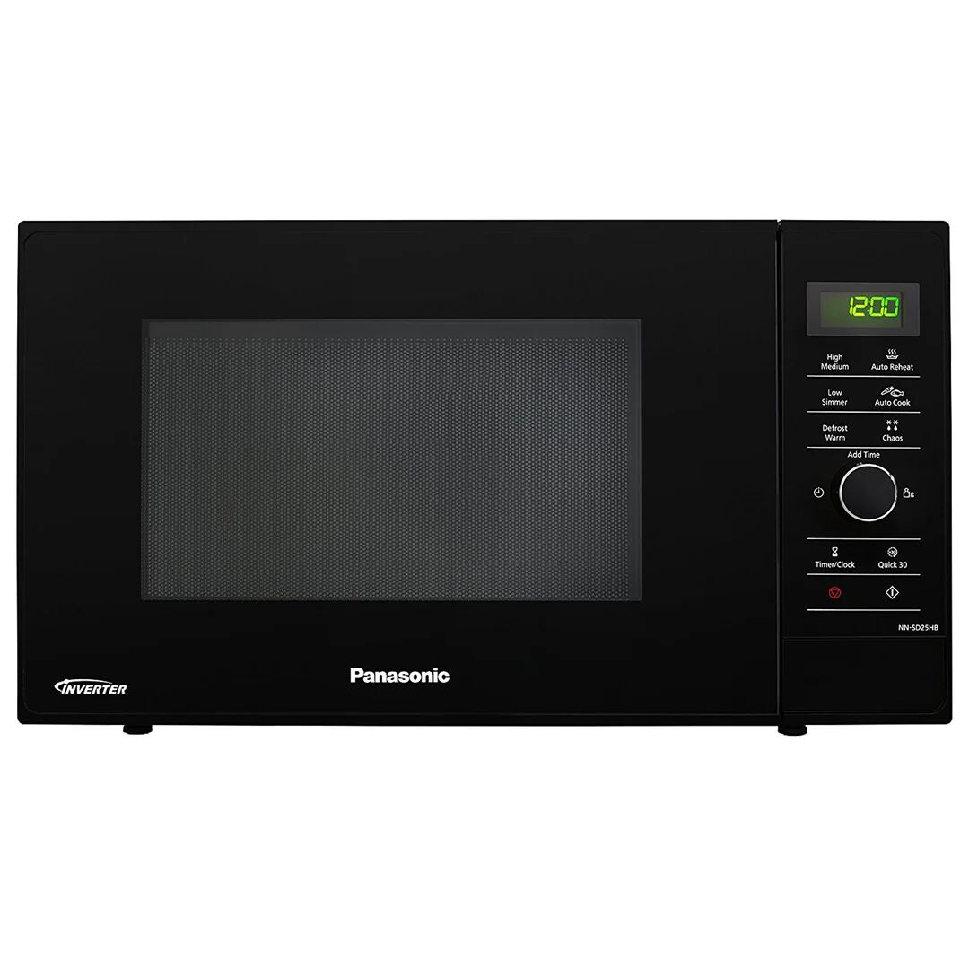 Panasonic Solo Compact Countertop Microwave, Black black 27.9 H x 48.8 W x 39.5 D cm