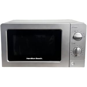 Hamilton Beach 700W 20L Standard Microwave Silver 24.3cm H X 36.2cm W X 46.6cm D