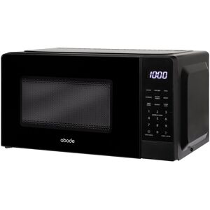 Abode Amt2012b, 20l Touch Control Digital Microwave In Black Black 24cm H X 44.6cm W X 31.8cm D