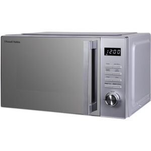 Russell Hobbs Rhfm2365s 23 Litre Silver Flatbed Digital Microwave Silver 29.5cm H X 47.2cm W X 37.7cm D