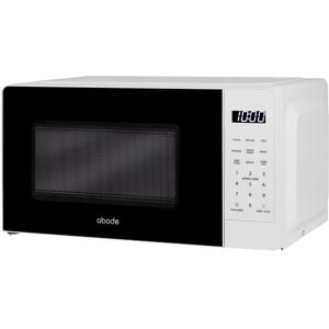 Abode AMT2012, 20L Touch Control Digital Microwave in White White 24cm H X 44.6cm W X 31.8cm D