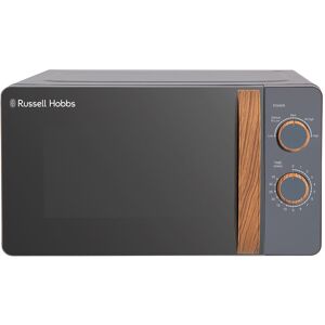 Russell Hobbs Rhmm713bl-n Scandi Compact Manual Microwave 17l Grey 25.6cm H X 45.1cm W X 32.6cm D