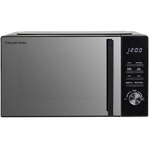 Russell Hobbs Rhfm2365b 23 Litre Black Flatbed Digital Microwave Black 29.5cm H X 47.2cm W X 37.7cm D