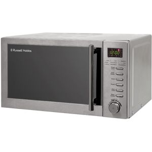 Russell Hobbs Rhm2031 20 Litre Digital Microwave With Grill, Stainless Steel Silver 26.2cm H X 45.2cm W X 39.5cm D