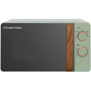 Russell Hobbs Rhmm713bl-n Scandi Compact Manual Microwave 17l Green 25.6cm H X 45.1cm W X 32.6cm D
