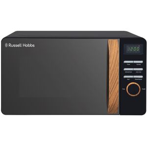 Russell Hobbs RHMD714G-MN Scandi Compact Digital Microwave 17L Grey Black 25.6cm H X 45.1cm W X 32.6cm D