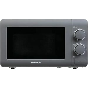 Daewoo 20 L 800W Countertop Microwave gray 28.8 H x 47.8 W x 35.8 D cm