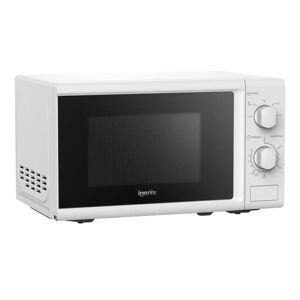 Igenix 20L 800W Countertop Microwave white 25.9 H x 44.0 W x 34.3 D cm