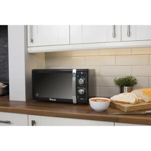 Swan 900w Manual Microwave black 28.0 H x 48.7 W cm