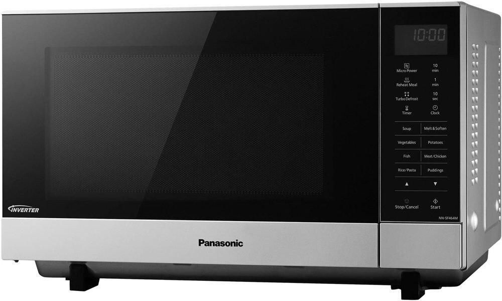 Panasonic 52.9cm 0.027m³ L 1000W - Watt Countertop Microwave Silver 32.6cm H X 52.9cm W X 42.2cm D
