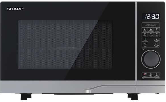 Sharp 45.5cm 0.02m³ L 1200W - Watt Countertop Microwave Silver 27.4cm H X 45.5cm W X 34.5cm D