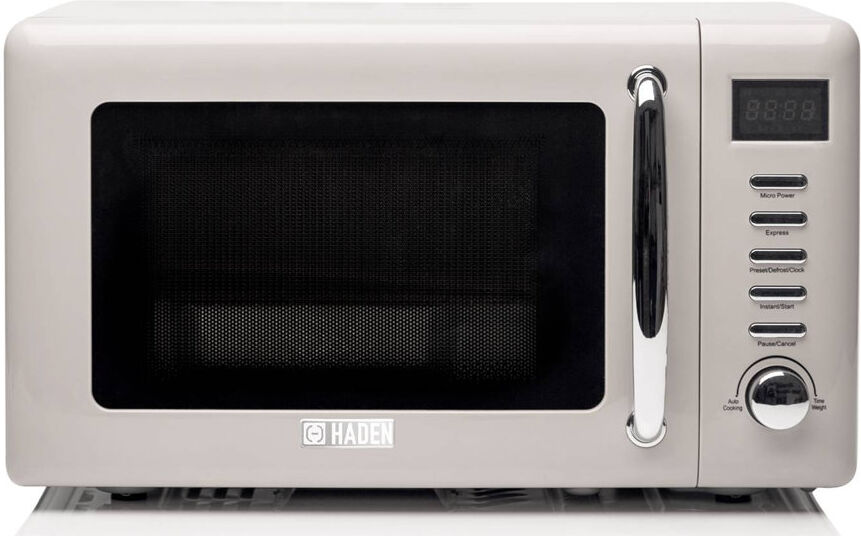 HADEN Cotswold 20 L 800W Countertop Microwave Putty 25.8cm H X 44.3cm W X 34.2cm D