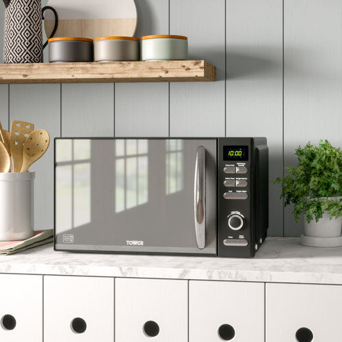 Tower Digital 20 L 800W Countertop Microwave Tower  - Size: 33cm H X 30cm W X 22cm D Tower Digital 20 L 800W Countertop Microwave Tower  - Size: 33cm H X 30cm W X 22cm D