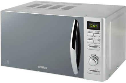 Tower Digital 20 L 800W Countertop Microwave Tower Colour: Silver  - Size: 26cm H X 45cm W X 36cm D Tower Digital 20 L 800W Countertop Microwave Tower Colour: Silver  - Size: 26cm H X 45cm W X 36cm D