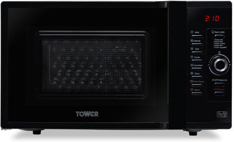 Tower 28 L 900W Countertop Microwave Tower  - Size: 115cm H X 21cm W X 23cm D Tower 28 L 900W Countertop Microwave Tower  - Size: 115cm H X 21cm W X 23cm D
