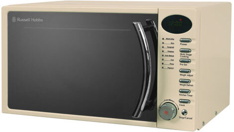 Russell Hobbs 17 L 700W Countertop Microwave Russell Hobbs Colour: Cream  - Size: 35cm H x 35cm W Russell Hobbs 17 L 700W Countertop Microwave Russell Hobbs Colour: Cream  - Size: 35cm H x 35cm W
