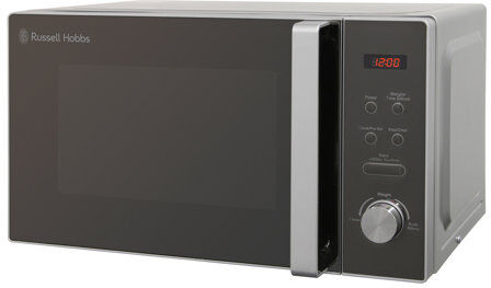Russell Hobbs 20 L 800W Countertop Microwave Russell Hobbs Colour: Silver  - Size: Small Russell Hobbs 20 L 800W Countertop Microwave Russell Hobbs Colour: Silver  - Size: Small