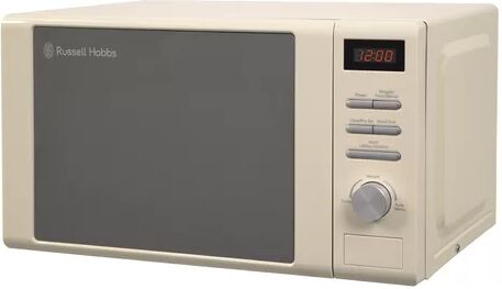 Russell Hobbs 20 L 800W Countertop Microwave Russell Hobbs Colour: Cream  - Size: 25cm H X 45cm W X 32cm D