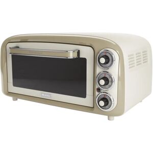 Ariete Vintage Electric 18L Mini Oven Cream brown 24.5 H x 47.5 W x 40.0 D cm