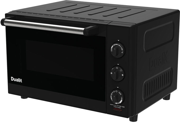 Dualit Large Capacity 22l Mini Oven. 1600w. Defrost, Grill, Roast And Bake Functions. Black