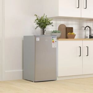 HOMCOM 0.1m³ L Freestanding Mini Fridge gray 84.0 H x 47.5 W x 44.2 D cm