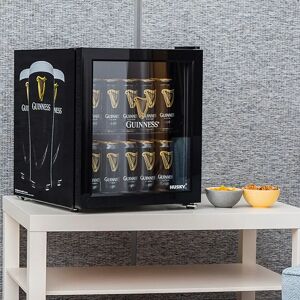 Husky 45.8L Guinness Drinks Cooler black 51.0 H x 43.0 W x 46.0 D cm