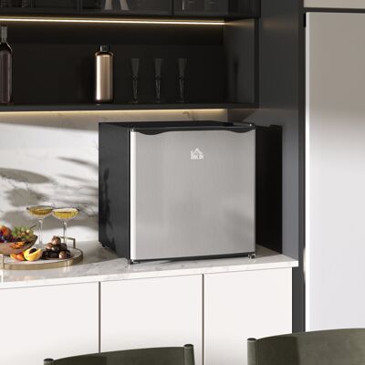 Brayden Studio 46m³ L Countertop Mini Fridge Black 49cm H X 48cm W X 44cm D Brayden Studio 46m³ L Countertop Mini Fridge Black 49cm H X 48cm W X 44cm D