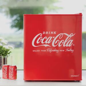 Husky 42.9L Coca-Cola Mini Fridge red 51.0 H x 43.0 W x 47.0 D cm