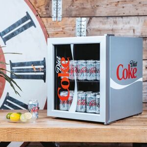 Husky 48L Diet Coke Drinks Cooler gray/red 51.0 H x 43.0 W x 46.0 D cm