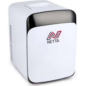 NETTA 15L Portable White Mini Fridge With Cooling And Warming Function   AC/DC 12V black/brown/white 38.0 H x 33.0 W x 27.0 D cm