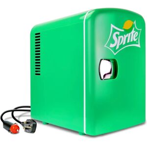 Koolatron    Europe Koolatron Sprite Mini Fridge 4L 6 Can Portable Cooler Warmer for Bedrooms, Green brown/green/white 10.0 H x 7.0 W x 25.4 D cm