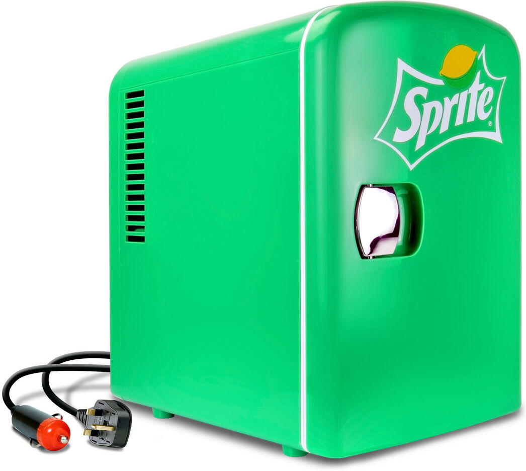 Koolatron Europe Koolatron Sprite Mini Fridge 4L 6 Can Portable Cooler Warmer for Bedrooms, Green Green 10.00cm H X 7.00cm W X 25.4cm D
