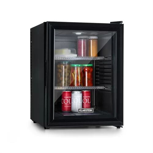 Klarstein Brooklyn 42 L Mini Fridge Klarstein Colour: Black  - Size: 74cm H X 54cm W X 54cm D Klarstein Brooklyn 42 L Mini Fridge Klarstein Colour: Black  - Size: 74cm H X 54cm W X 54cm D