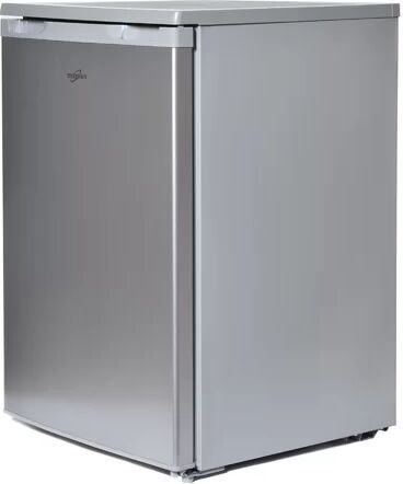 Statesman 113 L Undercounter Mini Fridge with 4 Star Ice Box Statesman Finish/Colour: Silver  - Size: Medium