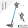 Tower VL20 3-in-1 Performance Corded Vacuum Cleaner with HEPA Filter, 1L Capacity, 400W, Aqua Blue blue/gray 108.0 H x 26.0 W x 21.0 D cm