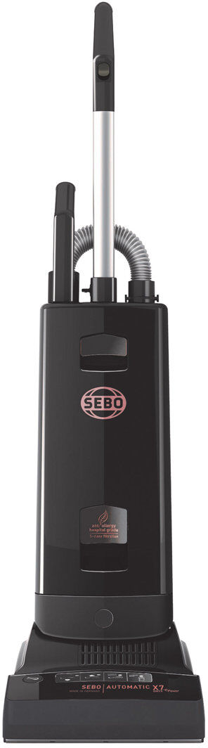 Sebo 890W Automatic X7 Epower Bagged Upright Vacuum Cleaner Onyx Black 7.4kg